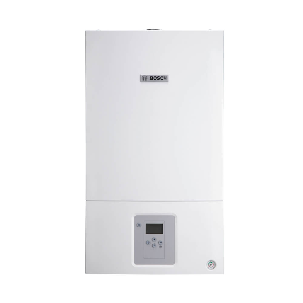 Традиционный газовый котёл Bosch GAZ 6000 W WBN 12/18 CRN в комплекте с дымоходом